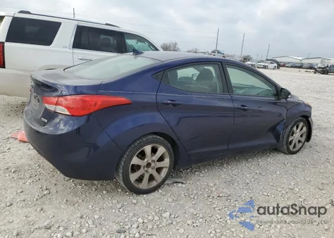 2012 Hyundai Elantra Gls z USA, uszkodzony, nr VIN 5NPDH4AE3CH112214